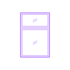 Buildings Combination Windows 1 Wide Transom Outline Icon Svg Set, Free Vectors File